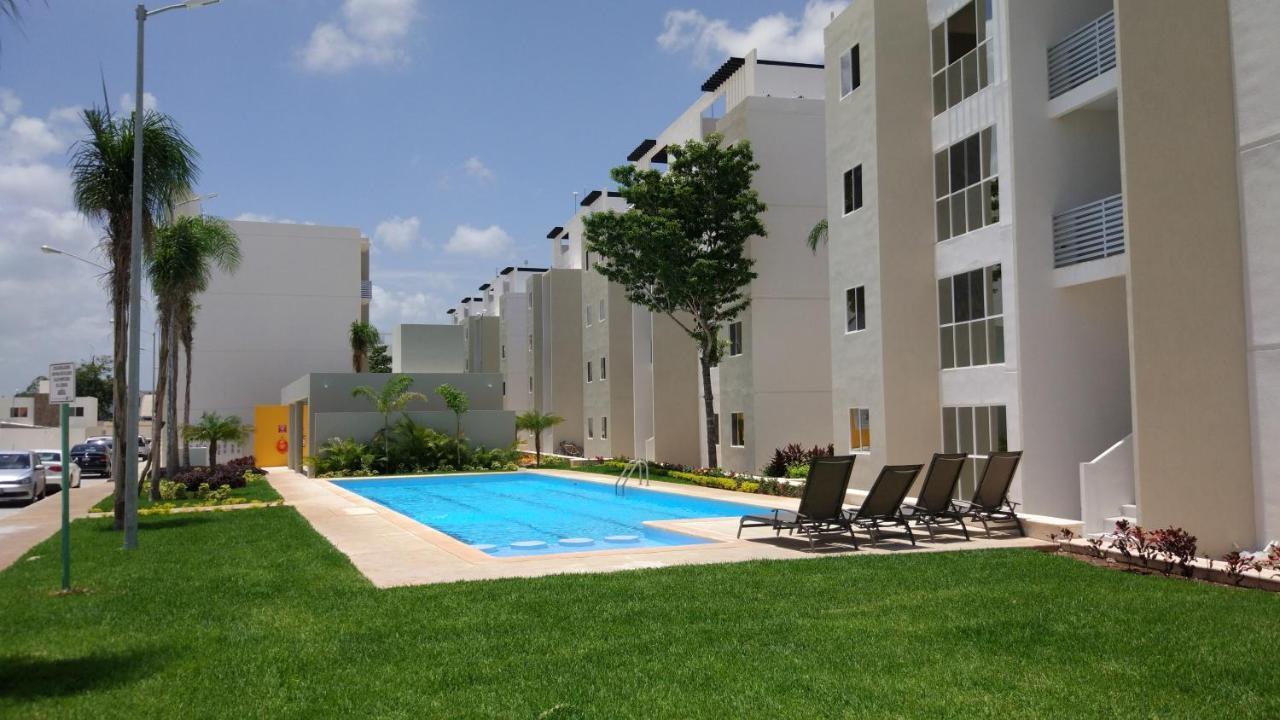 Departamento Vacacional Cancún Buitenkant foto